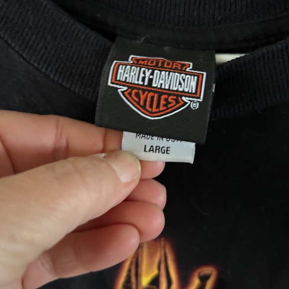 Men's 2007 Chilkoot Pass Skagway, Alaska Harley Davidson T-Shirt - Picture 3 of 3